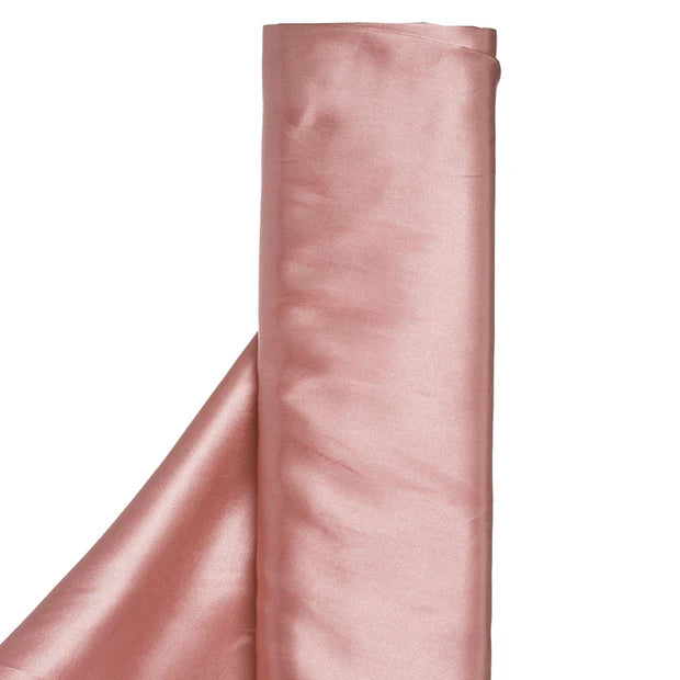 10 Yards 54 Dusty Rose Satin Fabric Bolt